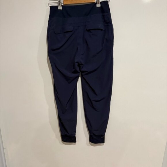 Athleta Soho Navy Blue Lined Jogger Pants - Picture 4 of 8